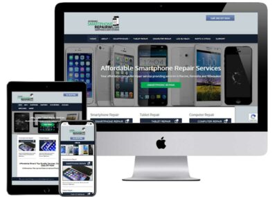 Smartphone Repair WI Website Design