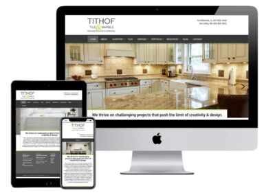 Website Design for Tile & Marble Industry