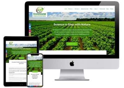Horticulture & Agriculture Company’s Website Design