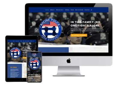 Police Peer Support Website Design