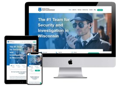 Website Design For Security Services Company